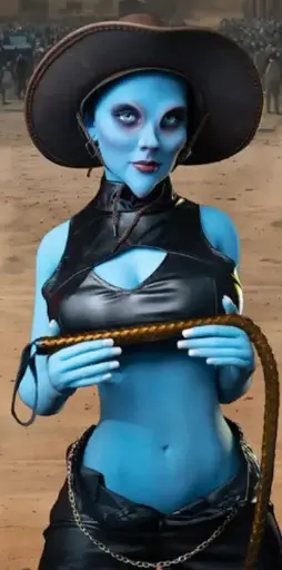 Avatar 170cm Blue Alien